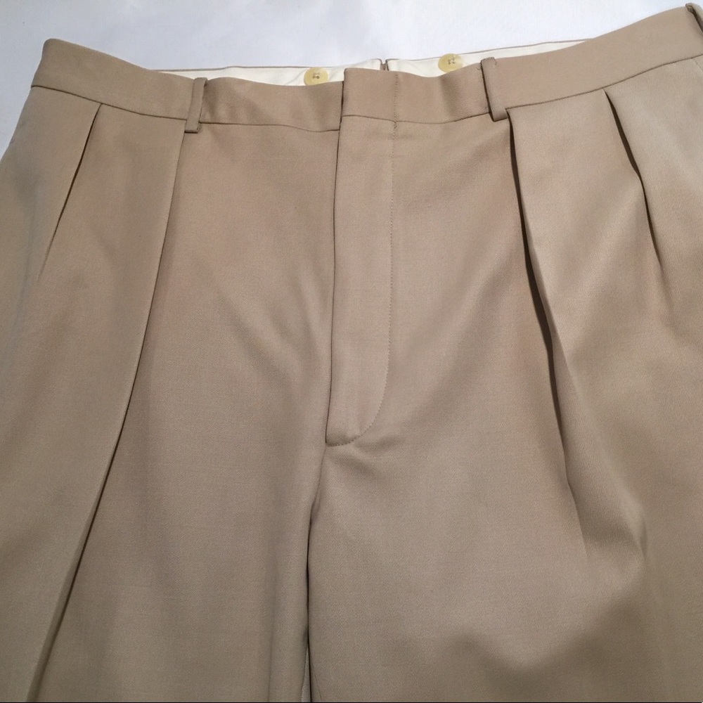 POLO RALPH LAUREN MEN’S TAN EXTRA VIRGIN WOOL